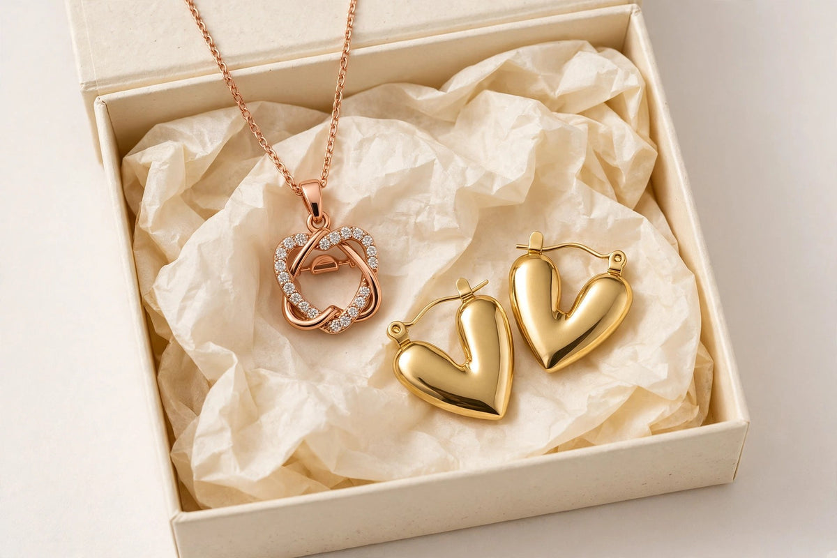 Rose Gold Romance Gift Box