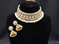 Gold Pearl Kundan Choker Set