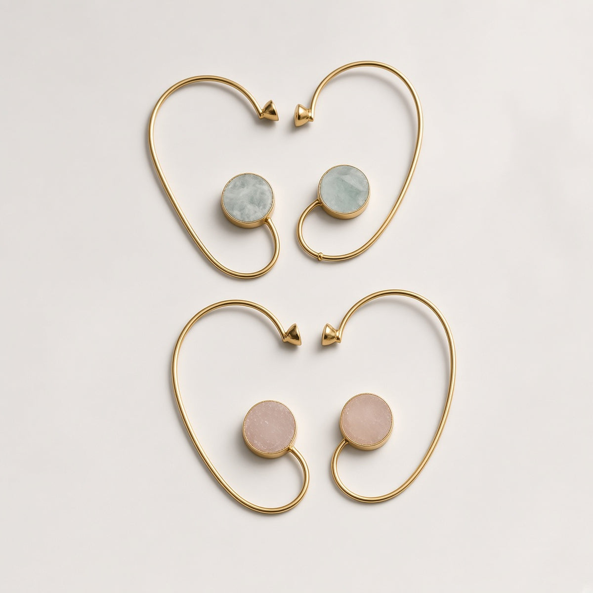 Valaya Stone Ear Wraps ear wrap earrings by The P.S Collection - studio view